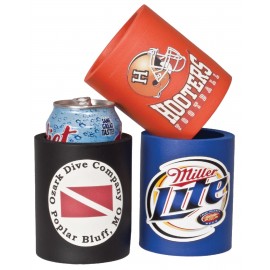 Logo Branded Grip It Can Cooler (Heat Transfer)