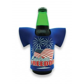 Customized Full Color Jersey Shaped Neoprene Cooler