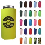 8 Oz. Slim Can Cooler (Screen Printed) with Logo