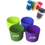 Silicone Heat Insulation Cup Sleeve Custom Imprinted