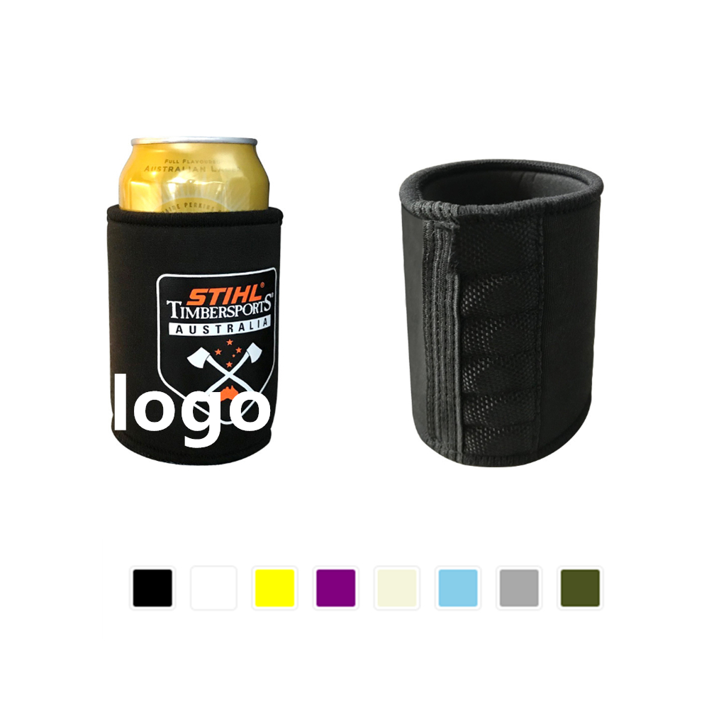 Neoprene Durable Magnetic Can Bottle Coolie with Logo