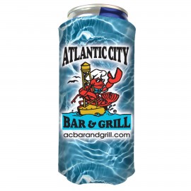 Customized 8 Oz. Slim Can Cooler (Full Color)  Customized 8 Oz. Slim Can Cooler (Full Color)