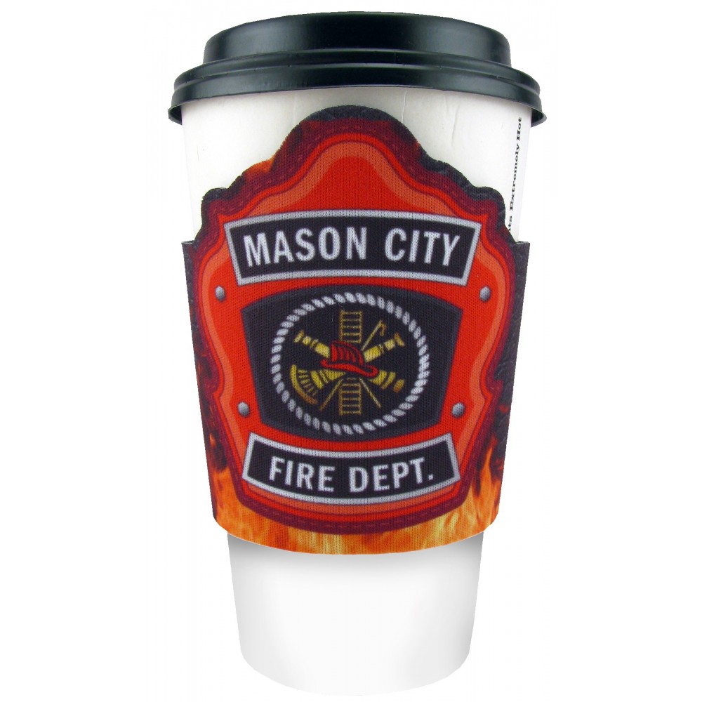 12oz Custom Coffee Cup Sleeve with Logo