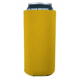 12 Oz. Yellow Slim Seltzer Can Cooler with Logo