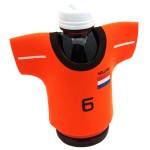 Personalized One Color Silkscreened Jersey Shaped Foam Cooler