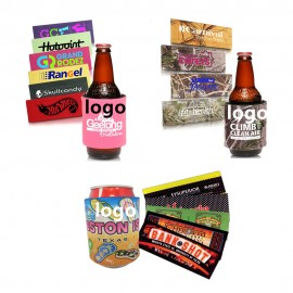 Personalized Neoprene Slap Wrap Can Coolie Can Holder