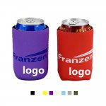 Non- Slip Neoprene Can Coolie with Logo