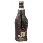 Custom Eco Camouflage Zipper Bottle Coolie Bottle Cover (1 Color)