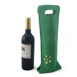 Personalized One Bottle Felt Sleeve w/Handle