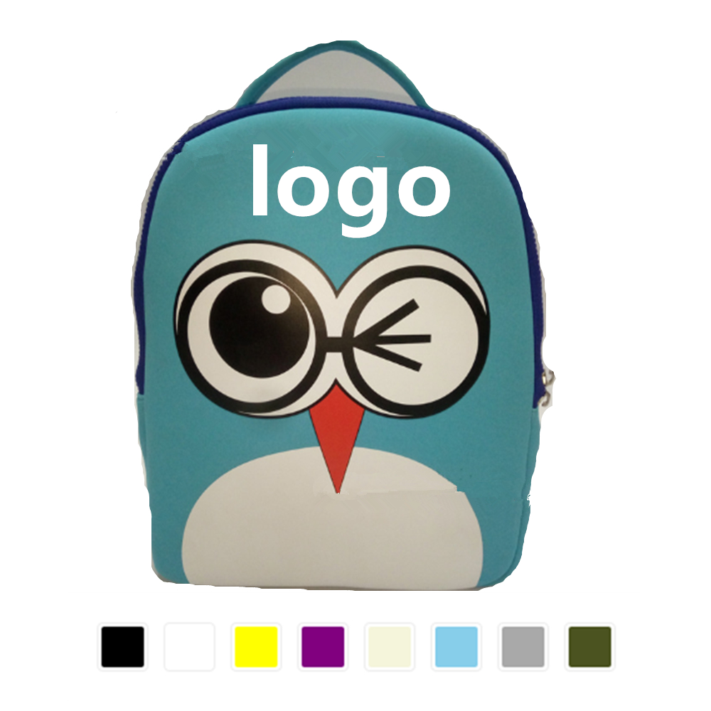 Neoprene Cute Toddler Backpack with Logo
