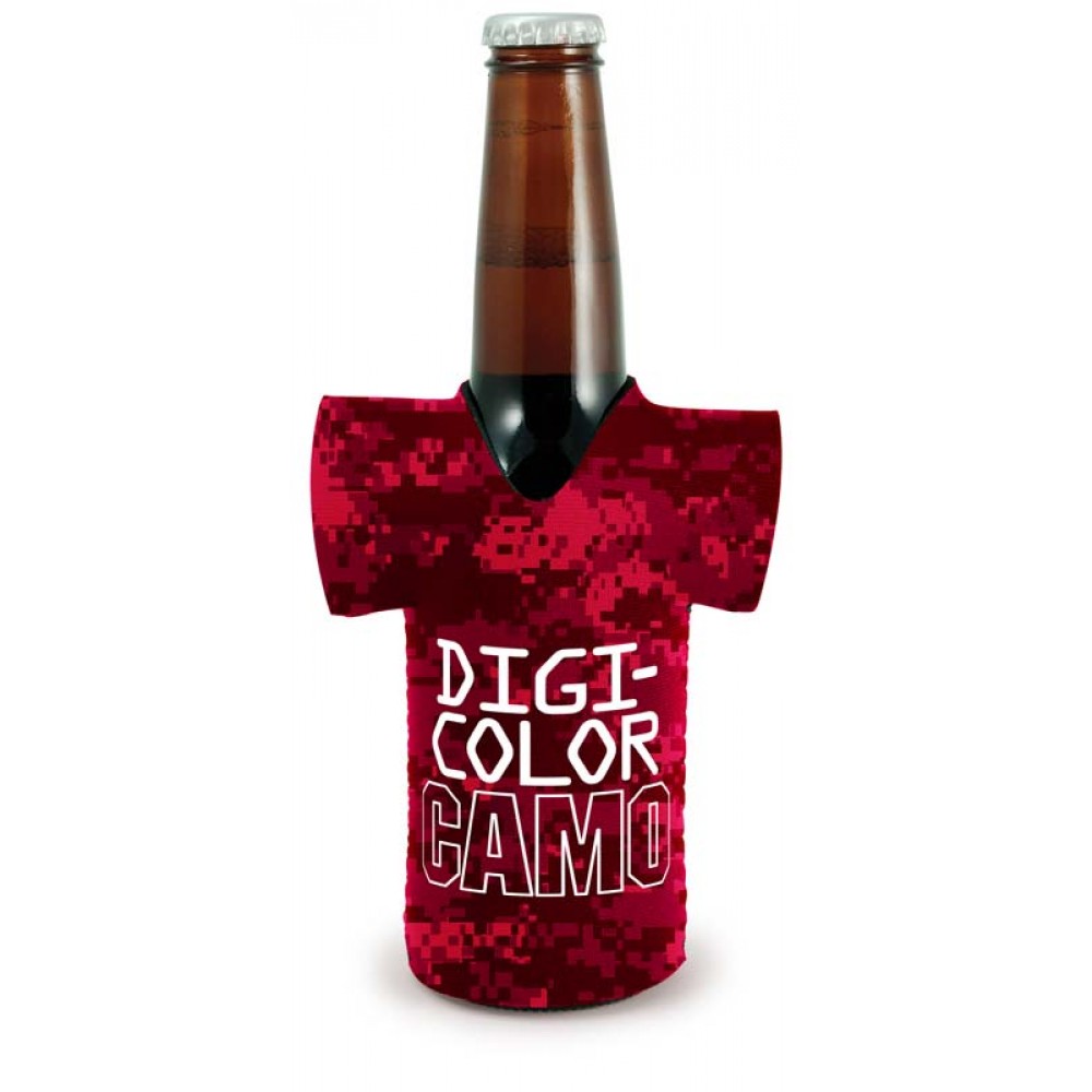 DigiColor Camo Kolder Jersey Long Neck Bottle Cover (4 Color Process) with Logo