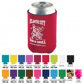 Personalized Beverage Insulator Cooler Pocket Can Koolie - 3 Side Imprint Included!