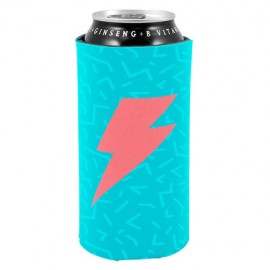 Large Energy Drink Coolie (4 Color Process) with Logo