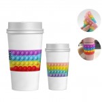 Silicone Coffee Cup Sleeve (direct import) with Logo