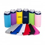 Personalized Premium Foam Collapsible Slim Can Coolers Premium Foam Collapsible Slim Can Coolers
