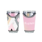 Stacia Deluxe Pint Glass Sleeve 4CP Duplex with Logo