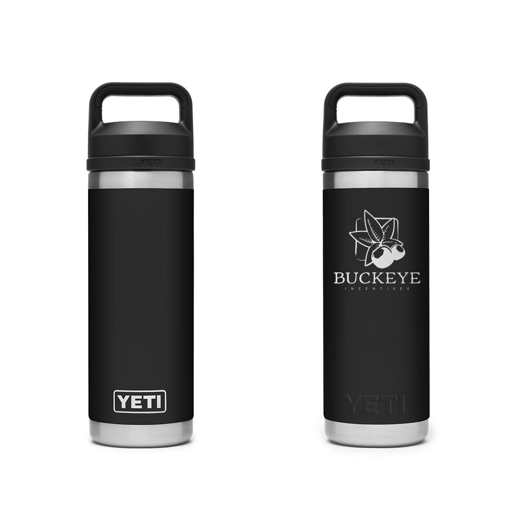 Customized Yeti Rambler 18oz Bottle w/ Chug Cap