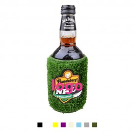 Customized Neoprene Artificial Grass Can Cooler  Customized Neoprene Artificial Grass Can Cooler