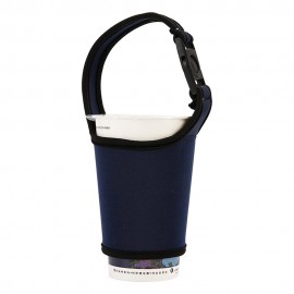 Neoprene Coffee Sleeves with Handle with Logo  Neoprene Coffee Sleeves with Handle with Logo