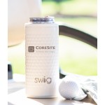 Logo Branded Swig Life 12oz Golf Partee Skinny Can Cooler