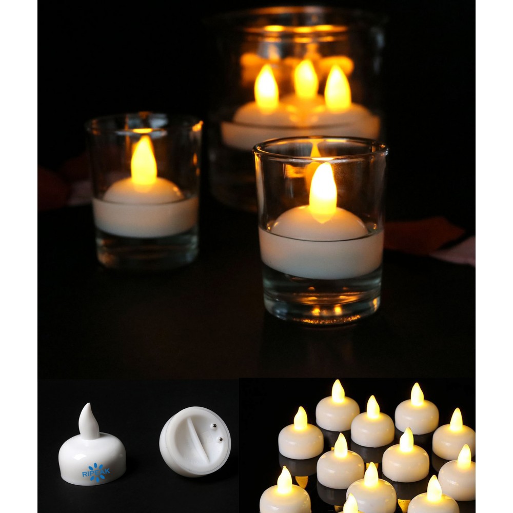Waterproof Floating LED Candles with Logo