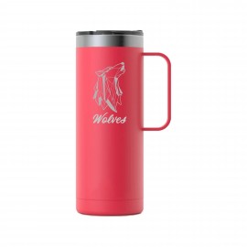RTIC 20oz Cardinal Stainless Steel Travel Mug with Logo