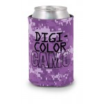 DigiColor Camo Pocket Eco Coolie Can Cover (4 Color Process) Custom Branded