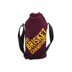 Neoprene Growler Cover with Drawstring Closure with Logo