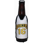 12oz Sleeveless Jersey Bottle Hugger with Logo