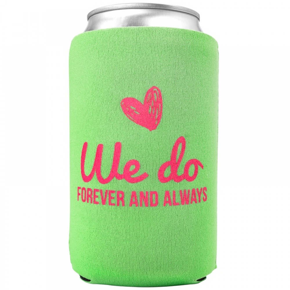 Neoprene Collapsible Can Coolers with Logo