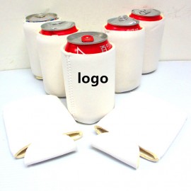 Logo Branded Unsewn Blank Collapsible Coolie  Logo Branded Unsewn Blank Collapsible Coolie