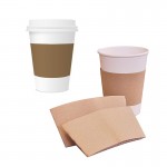 Logo Printed Protective Insulated Coffee Cup Sleeves