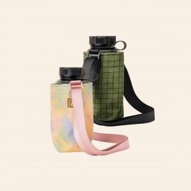 Logo Branded Simple Hydration Sling - 4cp 1000d Rpet