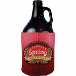 Personalized Scuba Coolie Growler Sleeve with Collapsible Style Bottom