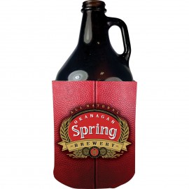 Personalized Scuba Coolie Growler Sleeve with Collapsible Style Bottom