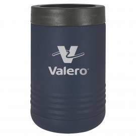 Personalized Polar Camel 12oz Navy Stainless Steel Can Cooler