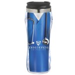 Personalized 12 oz double wall tumbler with Scrub design Insert