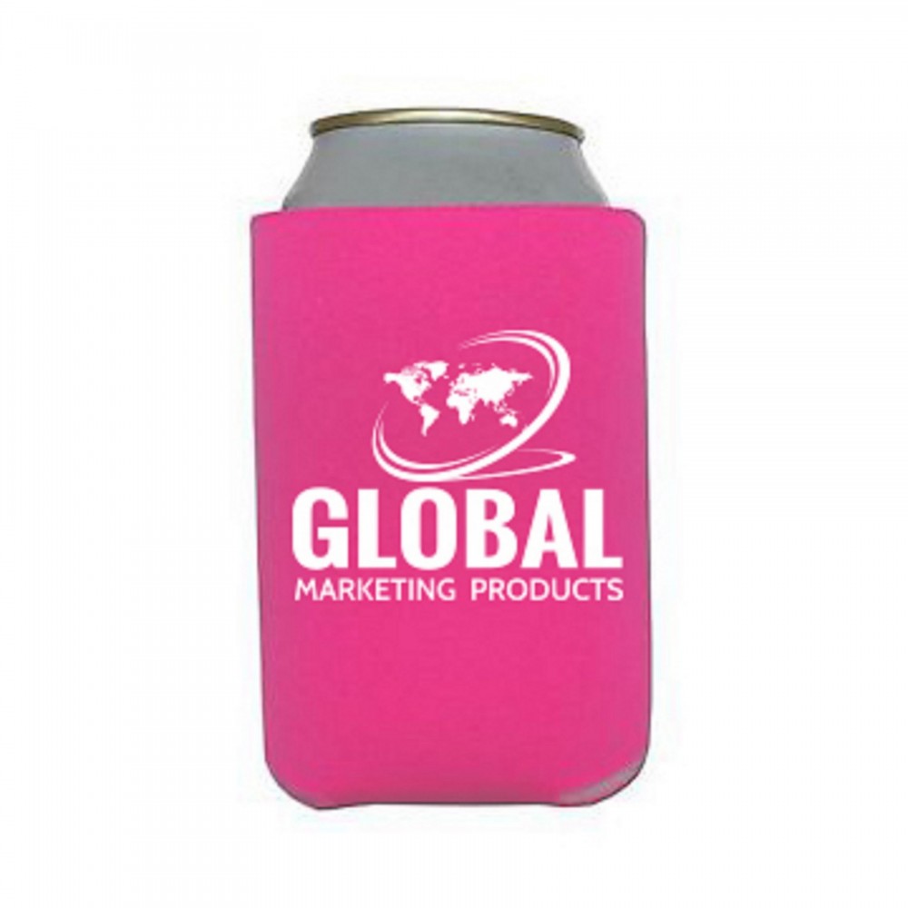 Can Cooler, Collapsible "Neoprene" with Logo