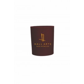 Burgundy Foam Round Beverage Insulator with Logo