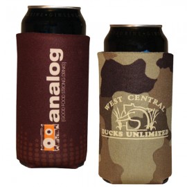 16 oz Cooler-1 color silk screen-2 sides and bottom with Logo  16 oz Cooler-1 color silk screen-2 sides and bottom with Logo