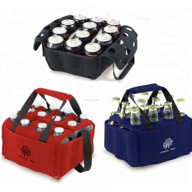 12 bottle Neoprene Bag with Logo
