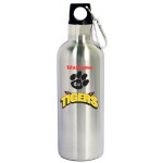 Logo Printed 17 Oz. Vacuum Insulated Stainless Water Bottle w/ Carabiner