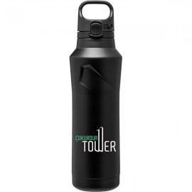 Custom Branded 20.9 Oz H2go Houston Bottle - Matte Black