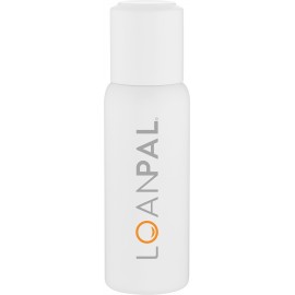 16.9 Oz. H2go Lodge Powder Bottle (Matte White) Logo Printed