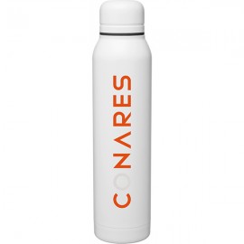 Logo Branded 16.9 oz H2go Silo (Matte White)