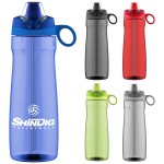 Logo Printed 32 oz Pogo Soft Straw Tritan Bottle