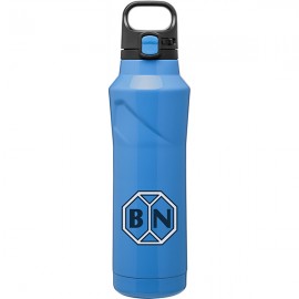 20.9 Oz H2go Houston Bottle - Neon Blue Custom Imprinted  20.9 Oz H2go Houston Bottle - Neon Blue Custom Imprinted