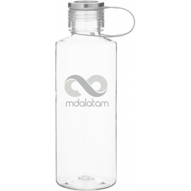 25 Oz. H2go Cable Bottle (Clear) Logo Printed