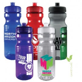 Personalized TB24-24 Oz. Colored Bike Bottle w/Push Pull Cap