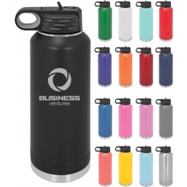 40 oz Polar Camel Ringneck Stainless Steel Bottle with Logo